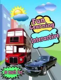 Smart FlashCards - Vehicles Screen Shot 0