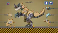 Desert T-Rex Robot Dino Army Screen Shot 0