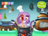 Chef monstruo - Juegos de cocina para niños Screen Shot 8