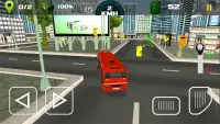 автобусный симулятор современного города Screen Shot 2