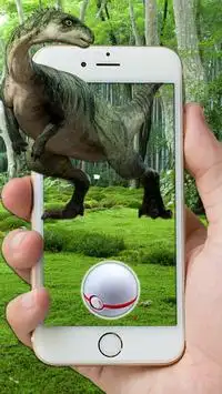 Tangkap dinosaurus GO Screen Shot 0