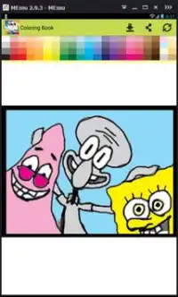 Coloring Game For SpongeBob Screen Shot 6