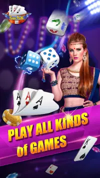 Teen Patti (3 Patti) - Free Bonus Screen Shot 2