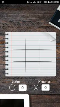 Tic Tac Toe Multiplayer Game : Bluetooth Game Free Screen Shot 5
