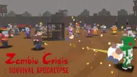 Zombie Crisis : Survival Apocalypse Screen Shot 2