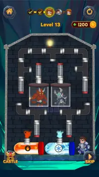 Hero Pipe Rescue: Water Puzzle Screen Shot 6