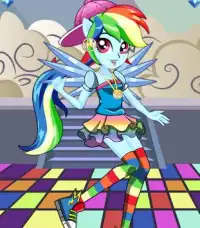 Dress up My Pony Girls Dance Magic Games Screen Shot 1