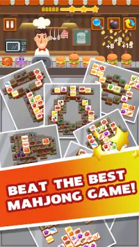 Delicious Mahjong: Food Puzzle Challenge Screen Shot 0