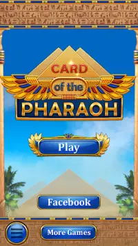 Scheda del Faraone - gioco di carte solitario Screen Shot 3