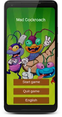 Tap Mad Cockroaches Game (Tap Crazy Insects) Screen Shot 0
