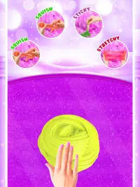 Make Rainbow Unicorn DIY Fluffy Slime Jelly Toys Screen Shot 3