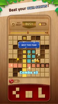 WoodPuz - Wood Block Puzzle Screen Shot 4