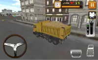 3D Construction Crane Driver Screen Shot 5