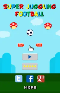 Super Juggling Football Screen Shot 0