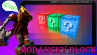 Mod Lucky Block PE Screen Shot 1