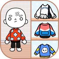 Toca dress up game