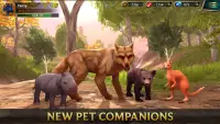Wolf Tales - Wild Animal Sim Screen Shot 1