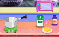 Trò chơi nấu ăn cupcakes cô gái trò chơi Screen Shot 3