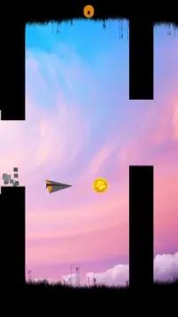 Tappy Glider : one handed tap and fly fun game Screen Shot 2