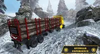 Snow truck cargo simulator Screen Shot 3