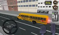 School Bus Driving Simulator Screen Shot 1