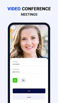 Free Cloud Meetings - High Quality Video Calls Screen Shot 1