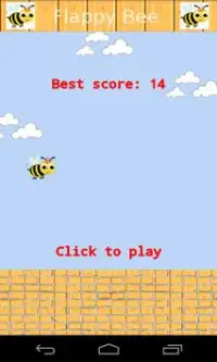 Flappy Bee Pro Screen Shot 0