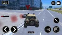 Army Car Chase Driving 3D Screen Shot 3