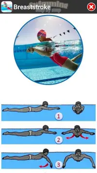 Swimming Step by Step Screen Shot 3
