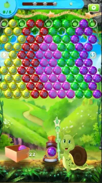 Bubble Shooter Snail Magic Screen Shot 6