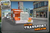 City Car Transport Truck 3D Screen Shot 1