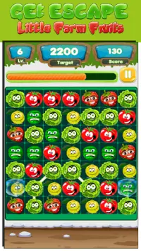 Fruit & Veggies : Link Line Match 3 Puzzle Game Screen Shot 4