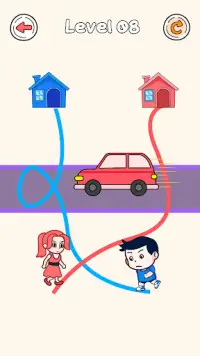 Draw To Home: Love Couple Screen Shot 15