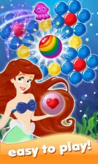 Bubble Happy Mermaid : Fantasy World Screen Shot 1