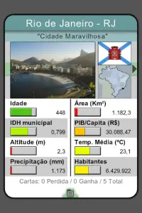 Top Cards - Cidades do Brasil Screen Shot 7