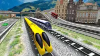 Euro Train Driving PVP 2019 Screen Shot 1