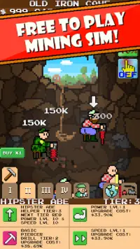 Dig Away! - Idle Clicker Mining Game Screen Shot 1