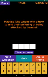 Quiz About Hunger Games - Trivia and Quotes Screen Shot 1