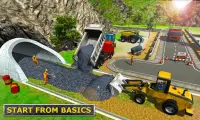 Railroad Tunnel Construction Sim: Jogos de trem Screen Shot 2