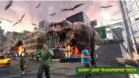 Angry Dino Transporter Truck Screen Shot 2