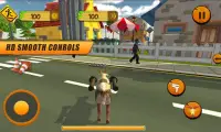 NY City Crazy Angry Goat - Animale selvatico Screen Shot 3
