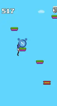 Doodle Maradona Napoli Jump Screen Shot 2