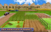 Harvester Tractor Farming Simulator Game Screen Shot 3