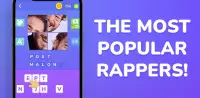4 PICS 1 RAPPER: Guess the rapper - Rapper Quiz Screen Shot 6
