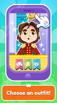 Prince Phone Games for Kids Screen Shot 4