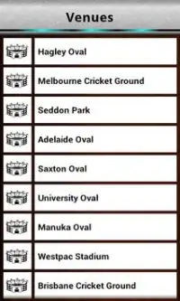 Cricket Cup 2015 Fixtures Screen Shot 16