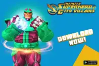 Infinity Superhero против City Villains Crime War Screen Shot 4