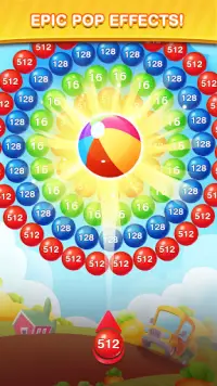 Bubble Shooter 2048 Ball: Shoot & Merge Puzzle Screen Shot 3