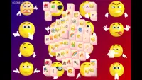 Mahjong Emoji: Ad-Free Tile Matching Strategy Game Screen Shot 0