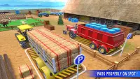 Farming Tractor Trolley Parking: Tractor Driving Screen Shot 3